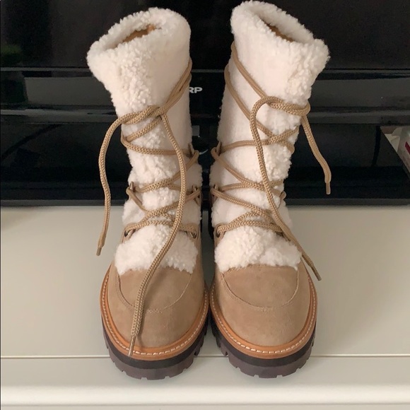 Marc Fisher Shoes - NEW WO TAGS MARC FISHER Isha Shearling Boot